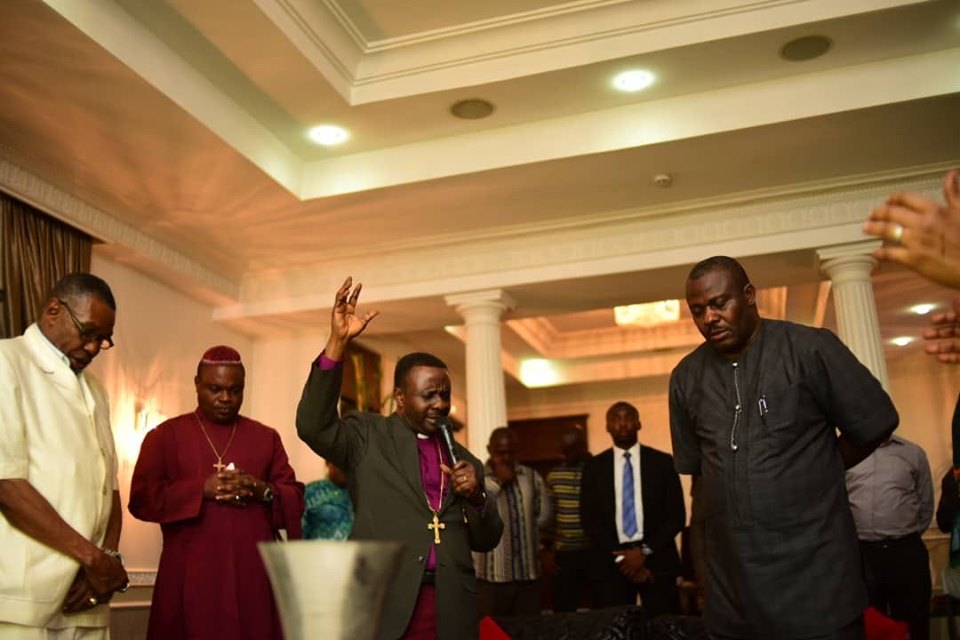 CAN President Praying for Imo State