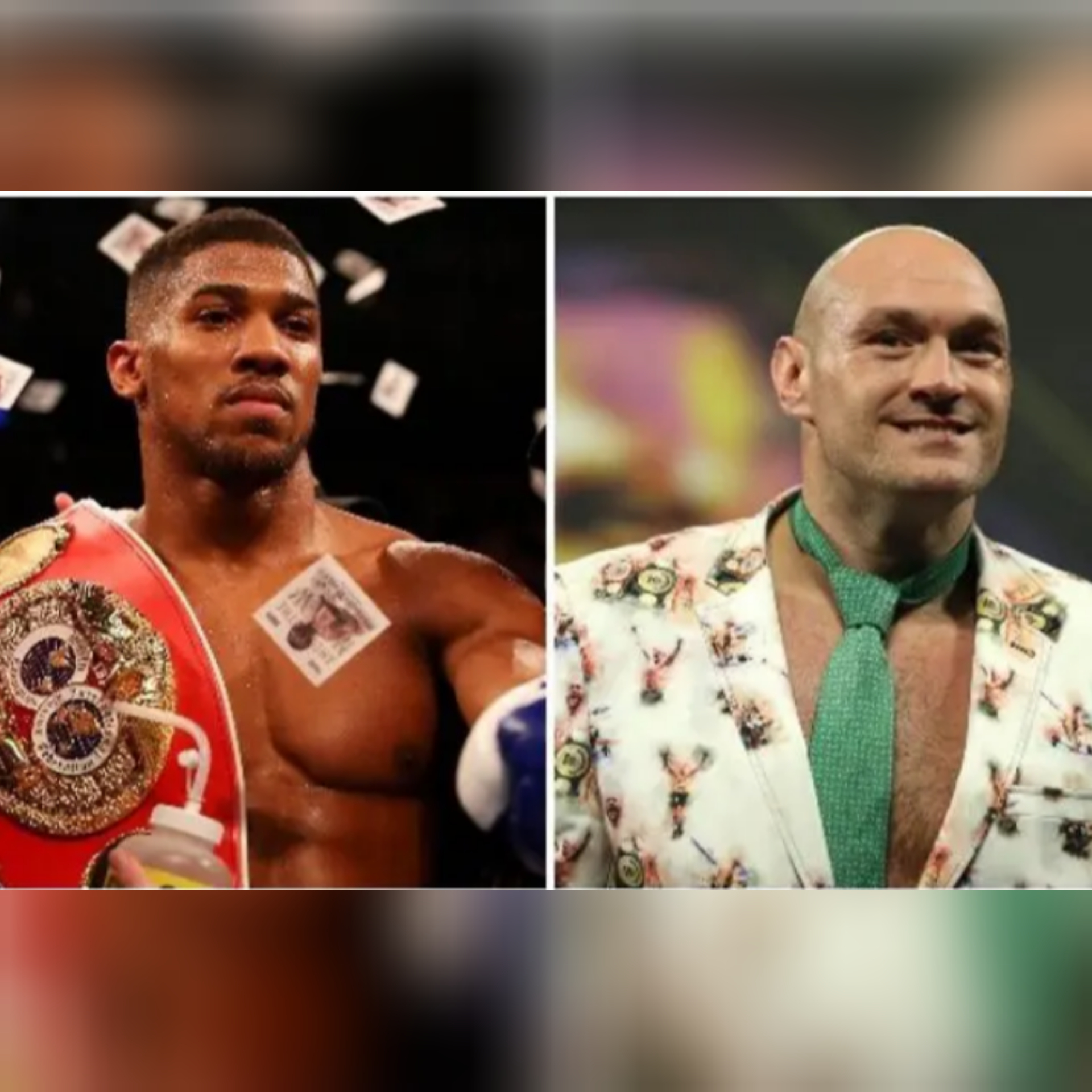 Anthony Joshua confirms he's agreed 60-40 purse split with Tyson Fury to  fight on December 3 in epic Battle of Britain | The US Sun