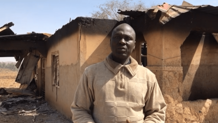 Rev. Yakubu Mutong speaks about Christmas Eve terror attacks that killed 7 members of his family and destroyed his home. Video by Masara Kim/TruthNigeria.com