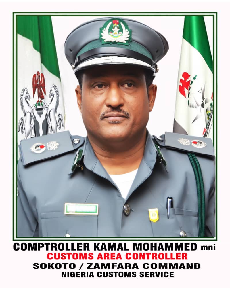 Customs Area Controller , Comptroller Kamal Mohammed